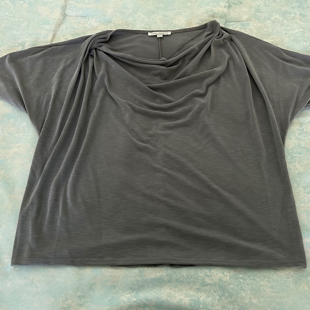 Gray shirt
